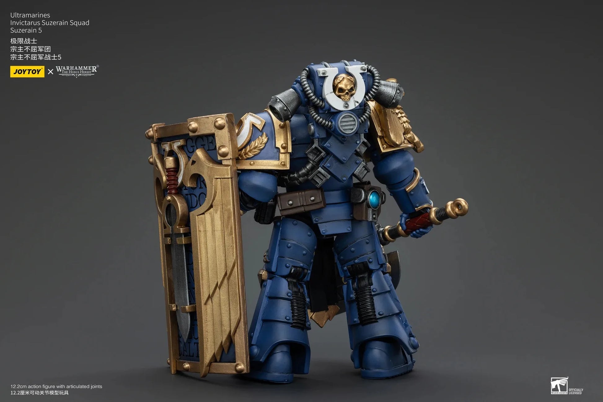[IN STOCK] JOYTOY Warhammer 40K 1/18 Action Figures Ultramarines Invictarus Suzerain Squad Suzerain 5 Model Toy Boy Gifts