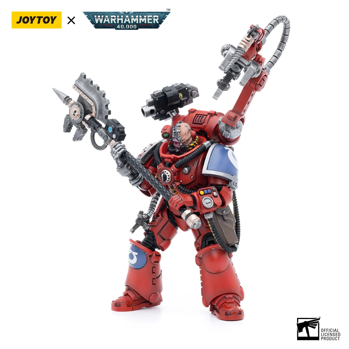 JOYTOY Warhammer 40K 1/18 Action Figure Ultramarines Primaris Techmarine Brother Tybestis Anime Figures Toys Model