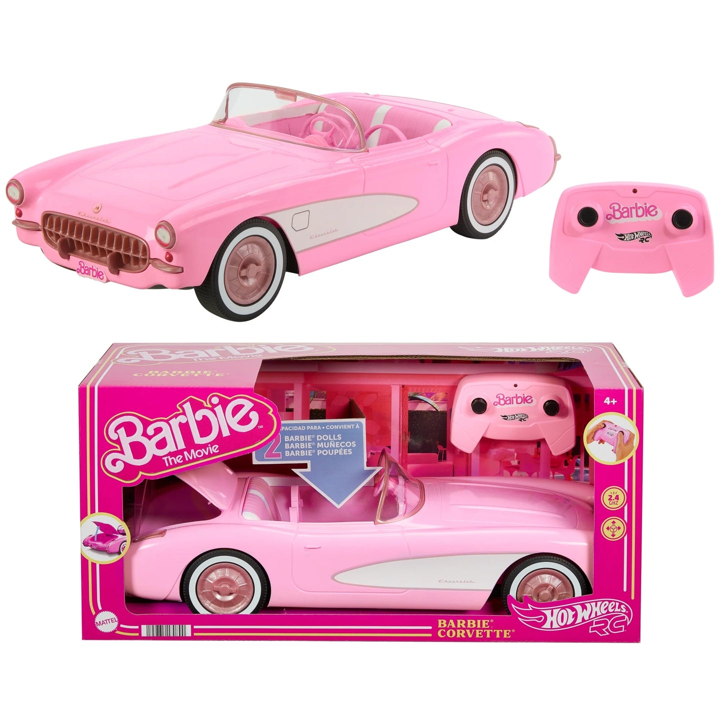 RC Barbie Corvette, Remote Control Corvette from Barbie the Movie