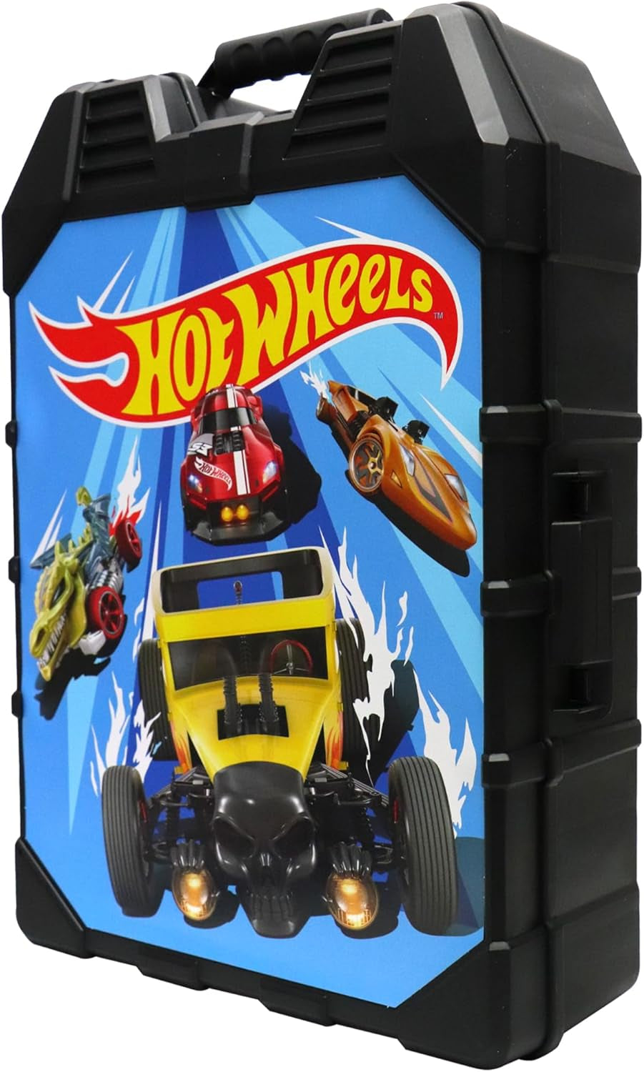 Hot Wheels: 48 Cart Storage Case Easy Grip Carrying Makes 48 Car