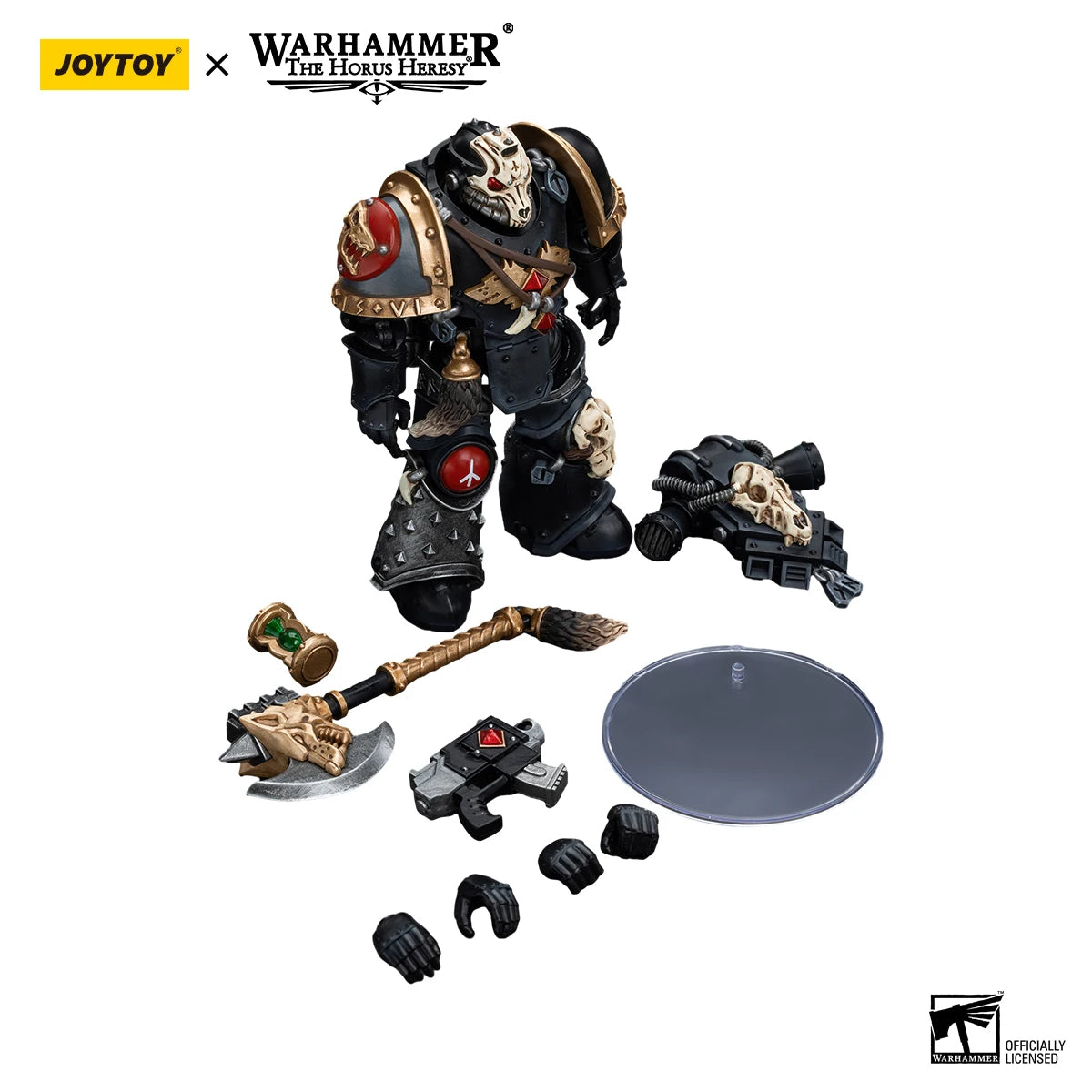 JOYTOY Warhammer 40K 1/18 Action Figure Space Wolves Deathsworn Pack Deathsworn 2 Anime Figures Toys Model