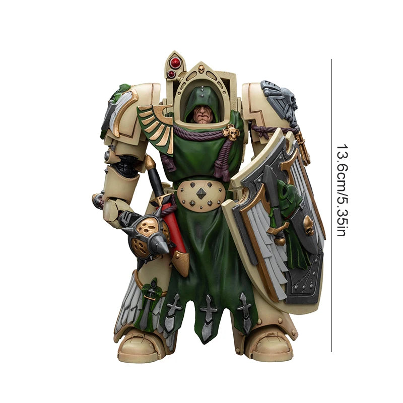 JOYTOY Warhammer 40K Dark Angels Deathwing Knight with Mace of Absolution 1 Action Figure 1:18,Collection Model Gift